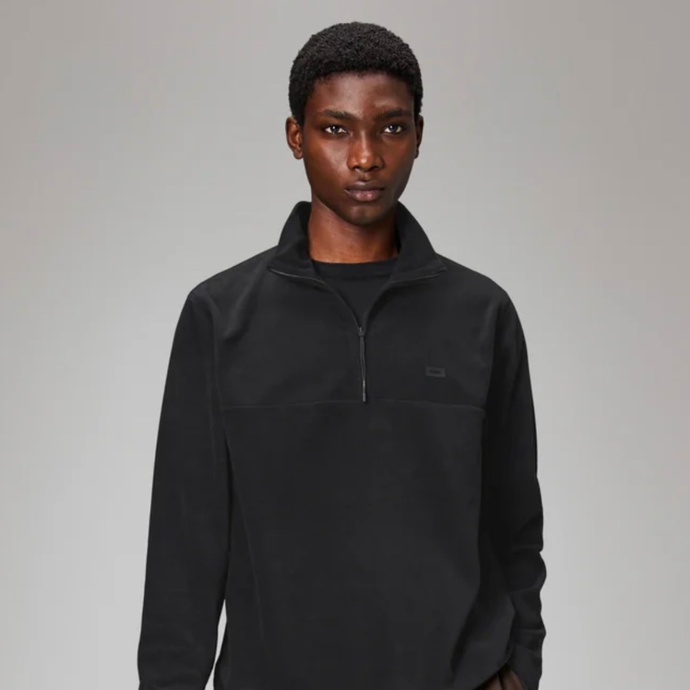 RAINS Addis Fleece Half Zip NWT - SIZE M